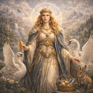 Kunstwerk: Frigg (Nordisch) - Götterserie Galerie