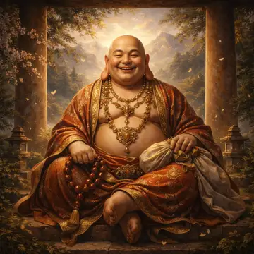Kunstwerk: Hotei (Japanisch) - Götterserie Galerie
