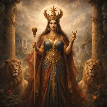 Kunstwerk: Ishtar (Mesopotamisch) - Götterserie Galerie