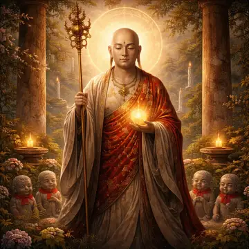 Kunstwerk: Jizo (Japanisch) - Götterserie Galerie