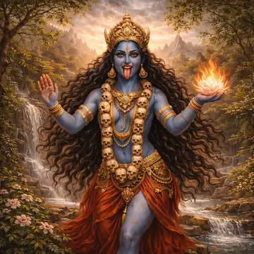 Kunstwerk: Kali (Hinduistisch) - Götterserie Galerie