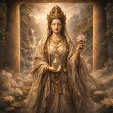 Kunstwerk: Kannon (Japanisch) - Götterserie Galerie