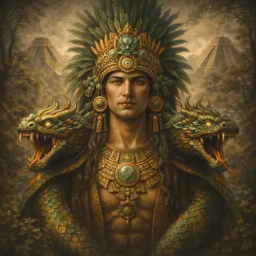 Kunstwerk: Quetzalcoatl (Maya) - Götterserie Galerie