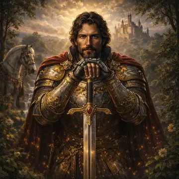 Kunstwerk: Lancelot (Artus-Saga) - Götterserie Galerie