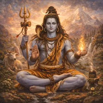 Kunstwerk: Shiva (Hinduistisch) - Götterserie Galerie